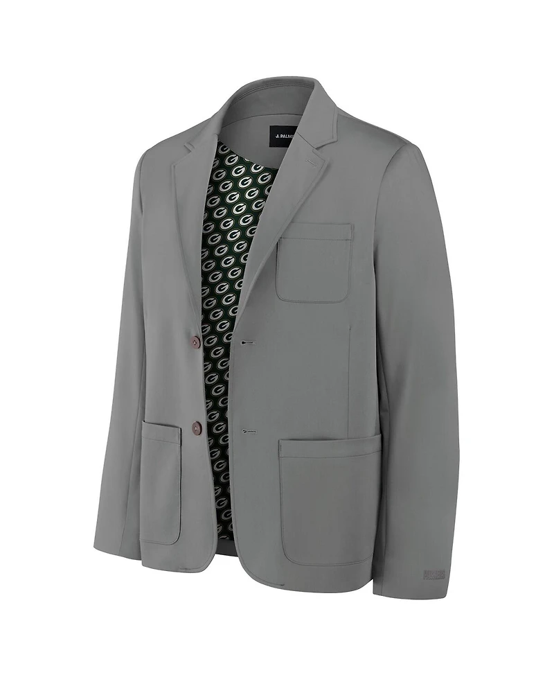 J. Palmer Men's Graphite New York Giants Man-In-Motion Blazer