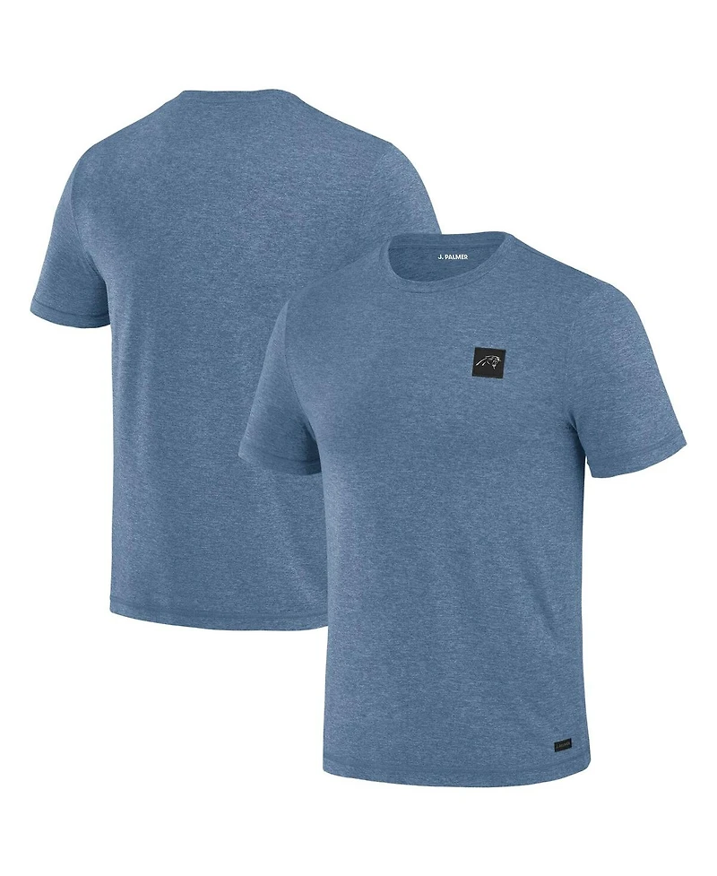 J. Palmer Men's Blue Carolina Panthers Four Down T-Shirt