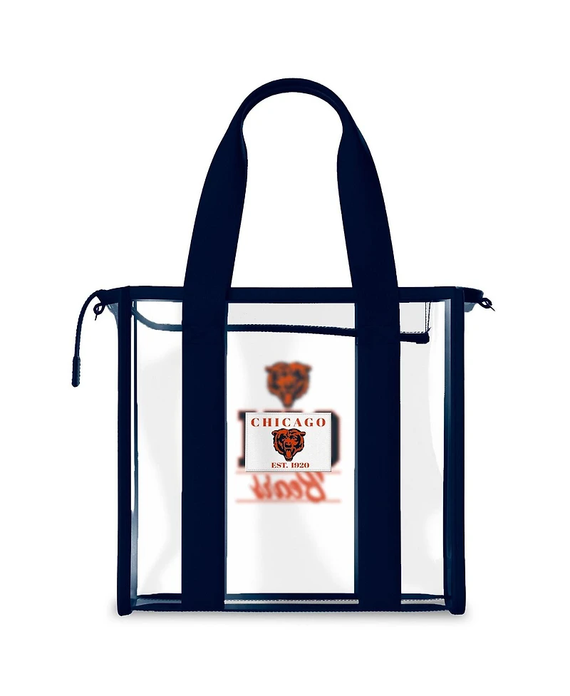 Wear by Erin Andrews Las Vegas Raiders Stadium with Team Color Trim Tote Bag