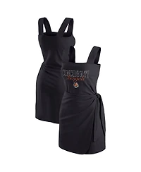 Wear by Erin Andrews Women's Black Cincinnati Bengals Wrap Dress