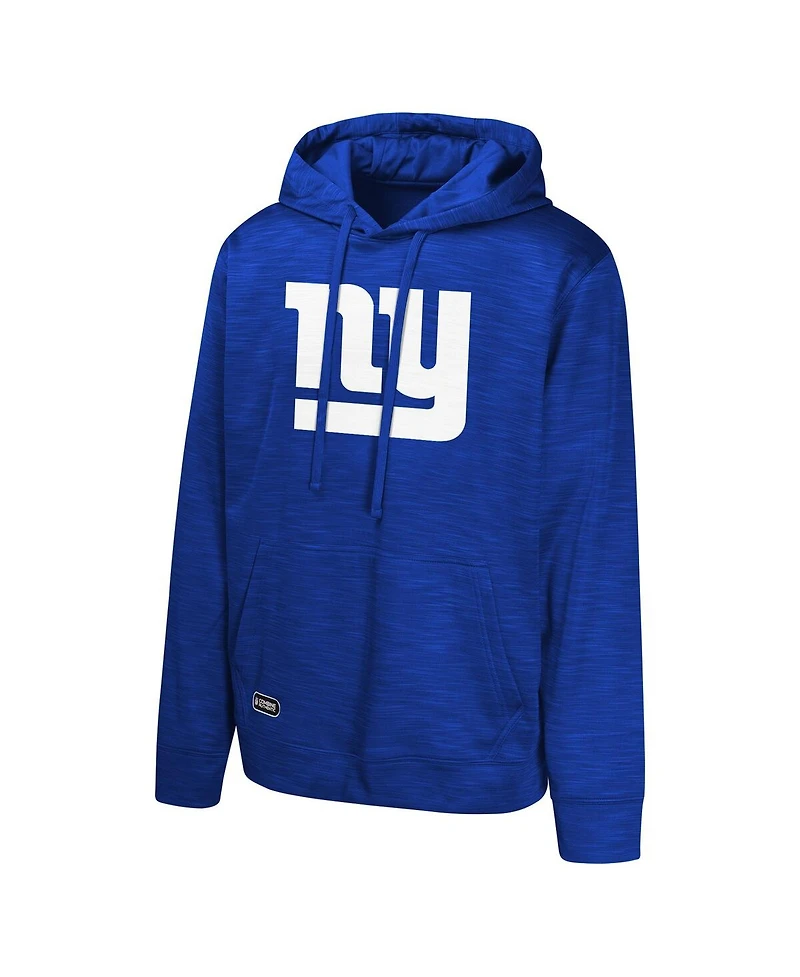 Outerstuff Men's Royal New York Giants Streak Fleece Pullover Hoodie