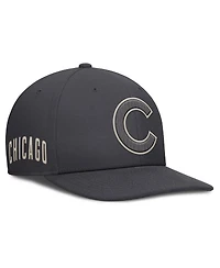 Nike Men's Anthracite Chicago Cubs Statement Pro Snapback Hat