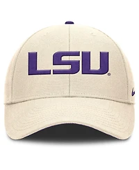 Nike Men's Natural Lsu Tigers Rise Primetime Performance Trucker Adjustable Hat