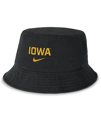Nike Men's Black Iowa Hawkeyes Apex Primetime Bucket Hat