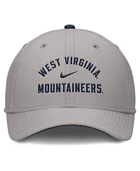 Nike Men's Gray West Virginia Mountaineers Rise Prep Performance Flex Hat
