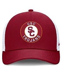 Nike Men's Cardinal/White Usc Trojans Rise Primetime Performance Trucker Adjustable Hat