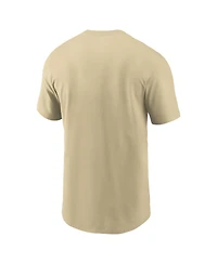 Nike Men's Gold Florida State Seminoles Campus Logo Swoosh T-Shirt