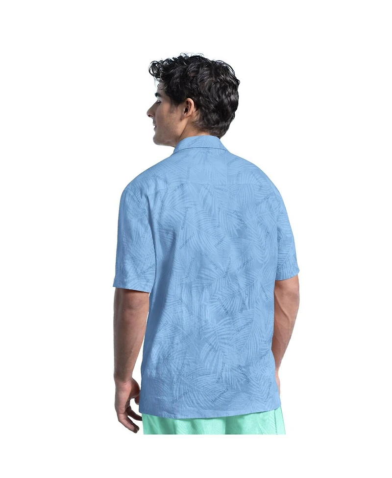 Margaritaville Men's Blue Arizona Diamondbacks Linen Party Button-Up Shirt