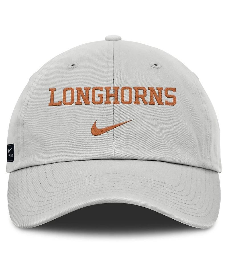 Nike Men's Gray Texas Longhorns 2025 On-Field Gameday Club Adjustable Hat