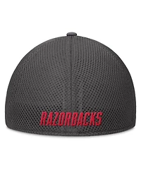 Fanatics Men's Gray Arkansas Razorbacks Clincher Flex Hat