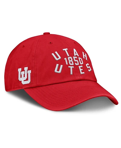 Fanatics Men's Red Utah Utes Archer Adjustable Hat