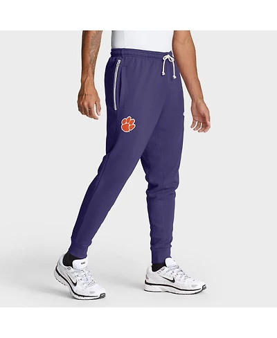 Nike Men's Purple Clemson Tigers 2025 Sideline Performance Taper Pants