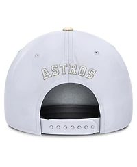 Nike Men's White/Cream Houston Astros Pro Performance Snapback Hat