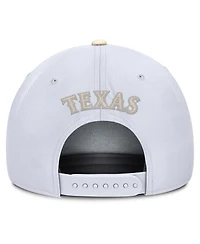 Nike Men's White/Cream Texas Rangers Pro Performance Snapback Hat