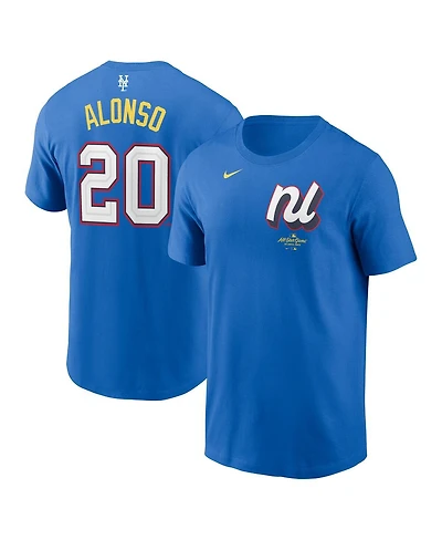 Nike Men's Pete Alonso Royal National League 2025 All-Star Edition Name Number T-Shirt