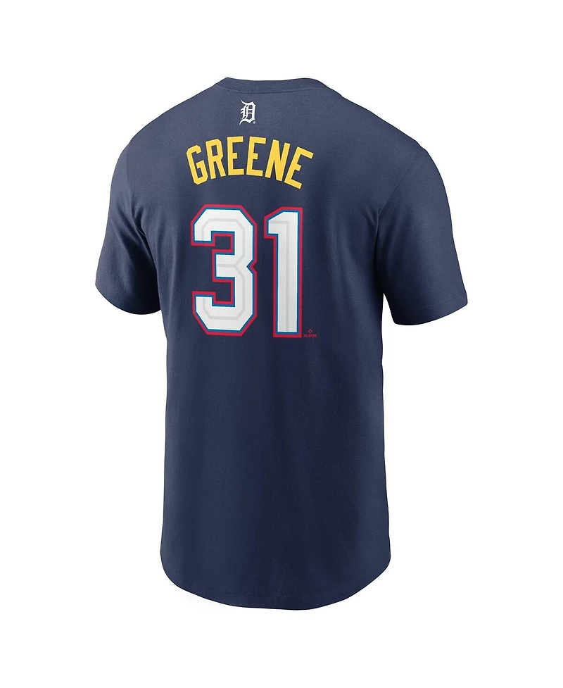 Nike Men's Riley Greene Navy American League 2025 All-Star Edition Name Number T-Shirt