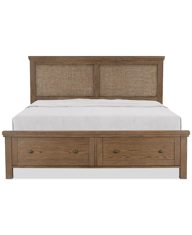 Alverton California King Cane Storage Bed, Created for Macy's