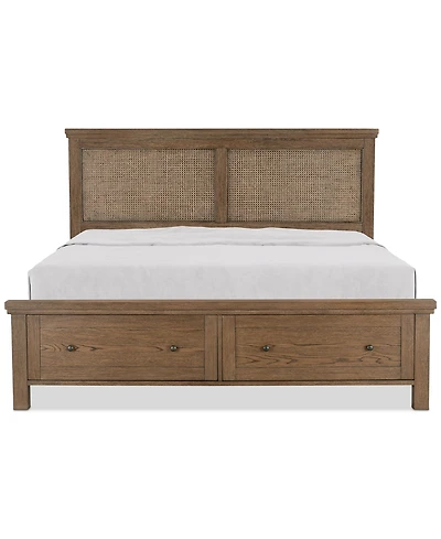 Alverton California King Cane Storage Bed, Created for Macy's