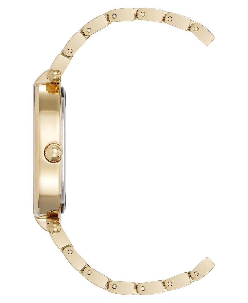 Anne Klein Women's Quartz Estate Gold-Tone Metal Alloy Bracelet Watch, 26mm