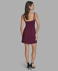 Bcbg Women's Sleeveless Sweetheart A-Line Dress