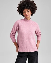 And Now This Women's Mock-Neck Long-Sleeve Sweater, Macy's Exclusive