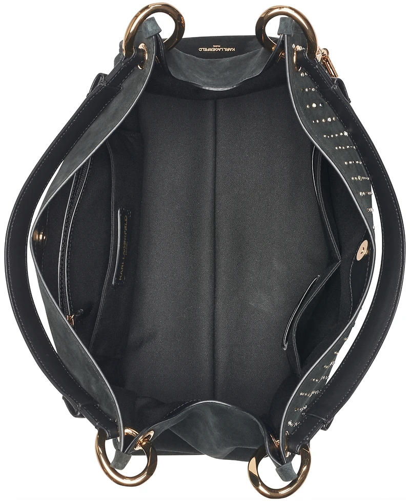 Karl Lagerfeld Paris Luciene Large Leather Tote