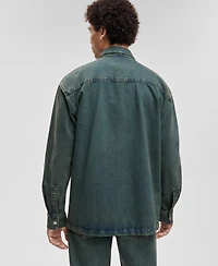 Mode of One Men's Denim Shirt Jacket, Macy's Exclusive