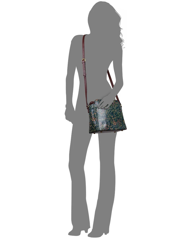 Patricia Nash Ithaca Small Leather Crossbody Bag