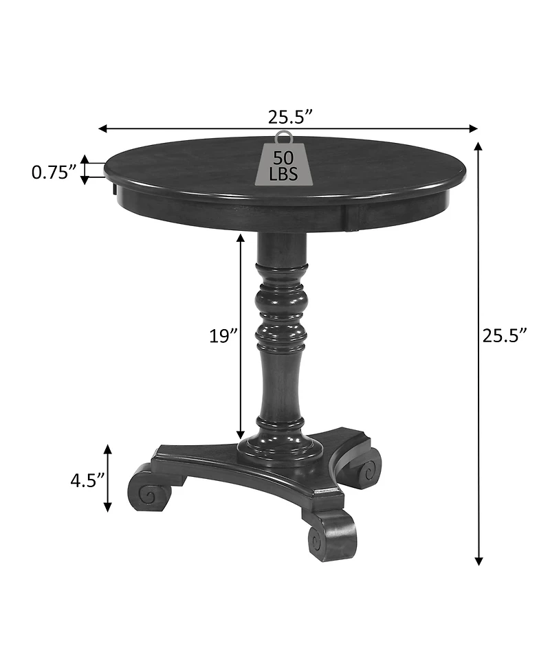 Convenience Concepts 26" Wood Classic Accents Talbot End Table