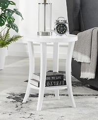 Convenience Concepts 18" Wood Charleston Round End Table