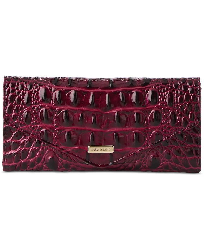 Brahmin Women's Veronica Melbourne Embossed Leather Wallet