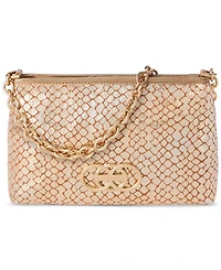 Brahmin Mod Small Leather Chain Shoulder Bag