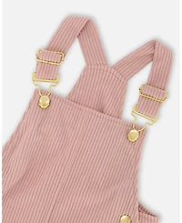 Deux par Big Girls Corduroy Overall Dress Dusty Pink