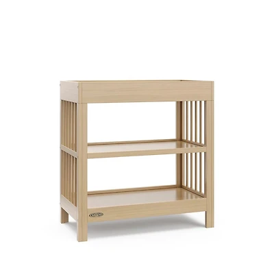 Graco Teddi Changing Table with Water-Resistant Changing Pad - Driftwood