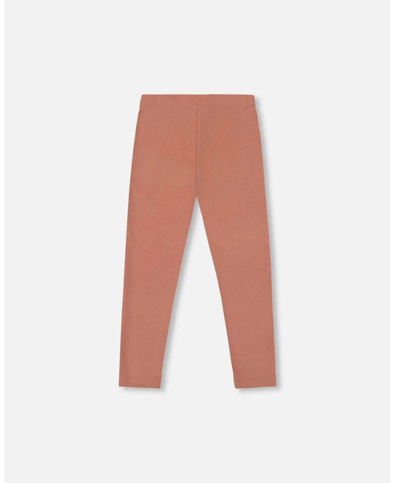 Deux par Girl Super Soft Ribbed Leggings Dusty Pink