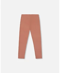 Deux par Girl Super Soft Ribbed Leggings Dusty Pink
