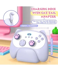 Nbcp Wireless Controller with Charging Dock – Multi-Platform Gamepad for Pc, Switch, Android, iOS, Turbo, Macro, 6-Axis Motion, Rumble, Sma