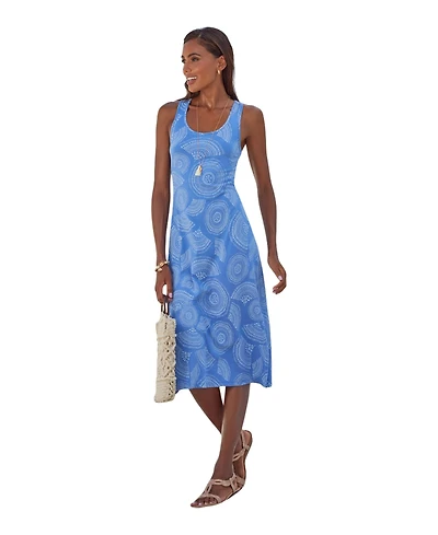 Lascana Women's Racerback Print Dress