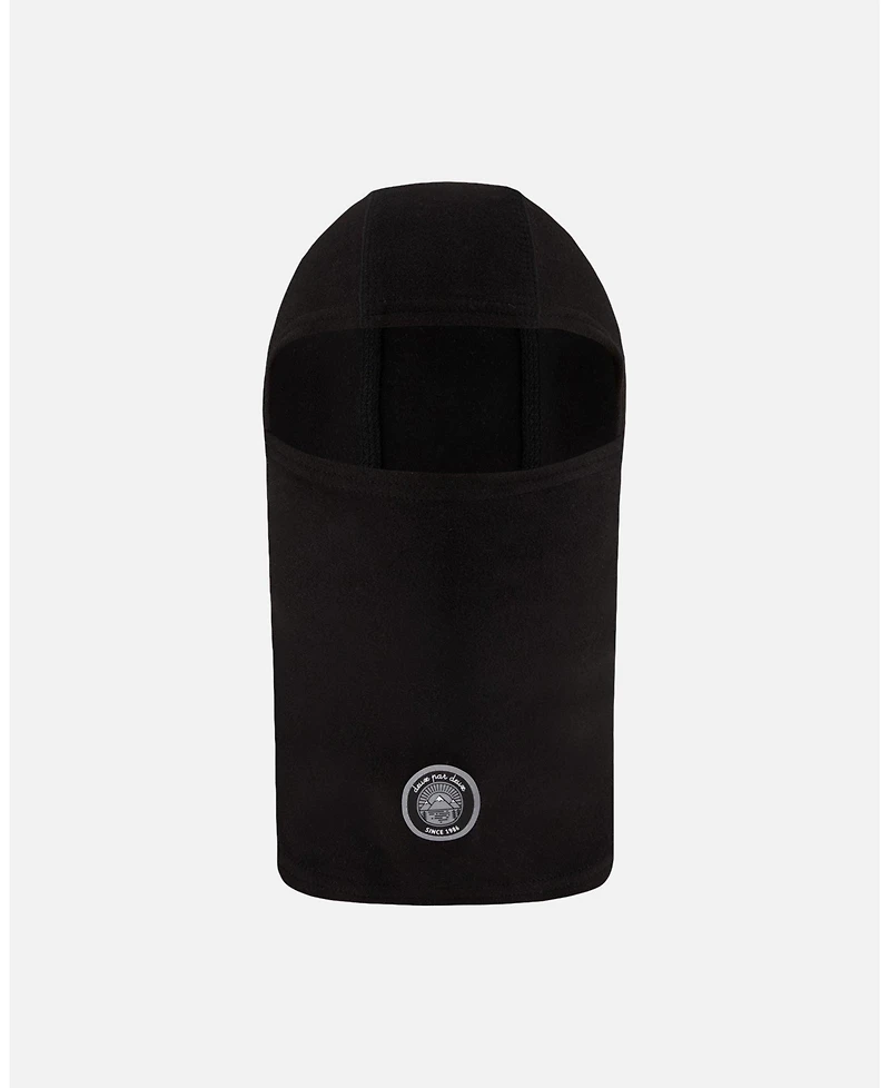 Deux par Kids Unisex Brushed Jersey Balaclava Black - Toddler|Child