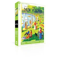 New York Puzzle Company Sunday Afternoon in Central Park 1000 Piece Puzzle