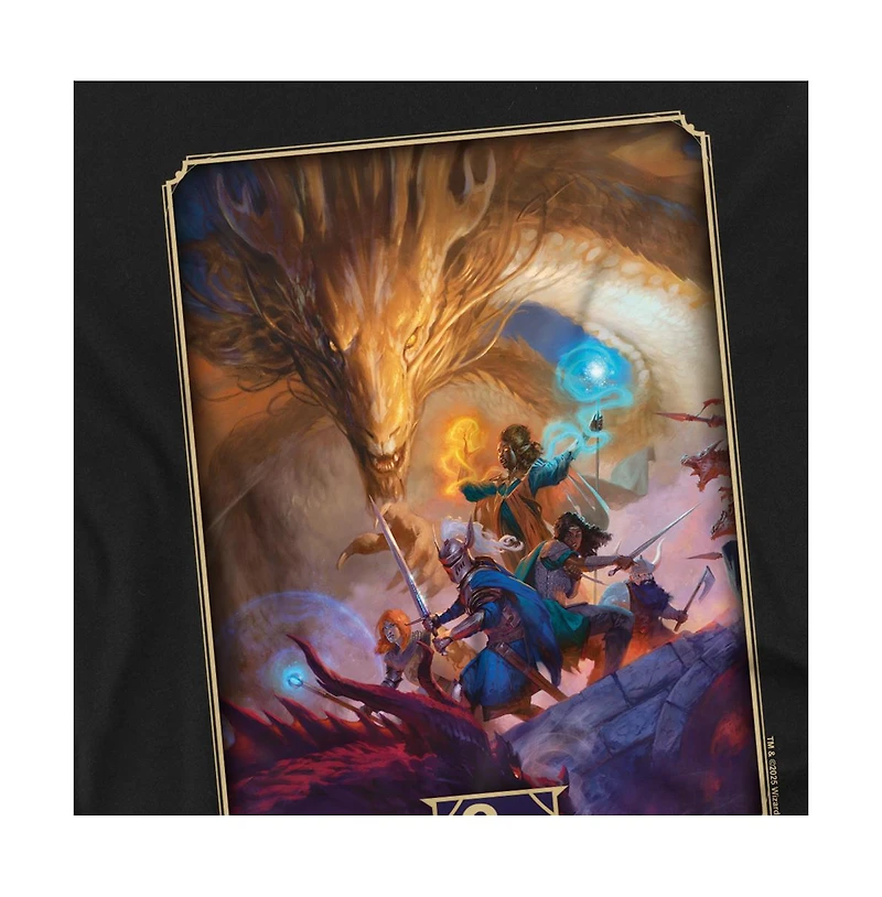 Logovision Men's Dungeons And Players Handbook Cover T-Shirt