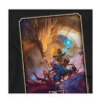 Logovision Men's Dungeons And Players Handbook Cover T-Shirt