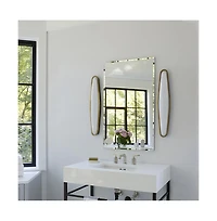 Basicwise Single Door Multi-Purpose Plastic Bathroom Medicine Cabinet with Mirror, Surface or Recessed Mount, Vanity Cabinet with 2 Plastic Adjustable