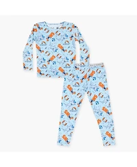 Bellabu Bear Kids Unisex Kids' Jaws Set of 2 Piece Pajamas