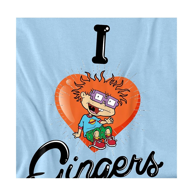 Logovision Men's Rugrats Chucky I Love Gingers T-Shirt