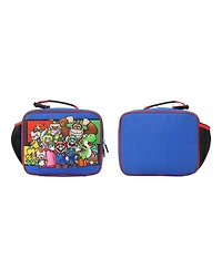 Super Mario Brothers Favorite Characters Insulated Lunch Kit