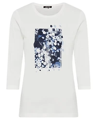 Olsen Women's Placement Print T-Shirt