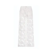 The Noli Shop Women's Celeste High Rise Jean - White
