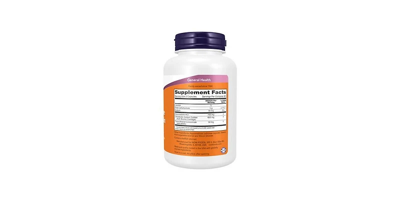 Now Foods Glucosamine & Chondroitin with Trace Mineral Concentrate ,120 Veg Caps
