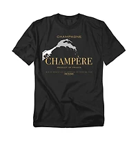 Logovision Men's Emily Paris Champre Champagne T-Shirt